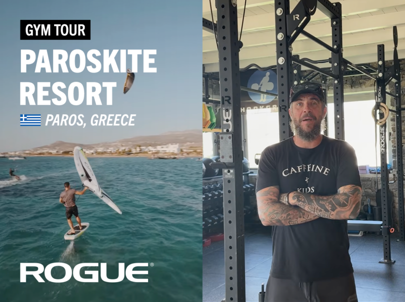 Rogue Equipped Gym Tour – George in Paros, Greece